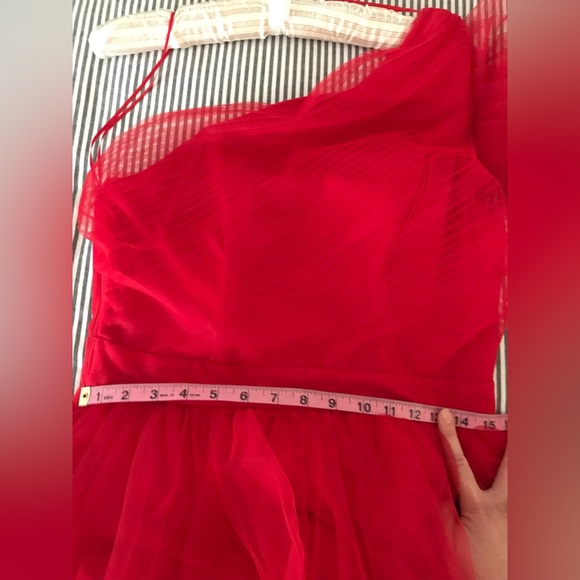 Rubber Ducky brand new ‘Ritz’ gown in red tulle, size Large - Picture 4 of 8